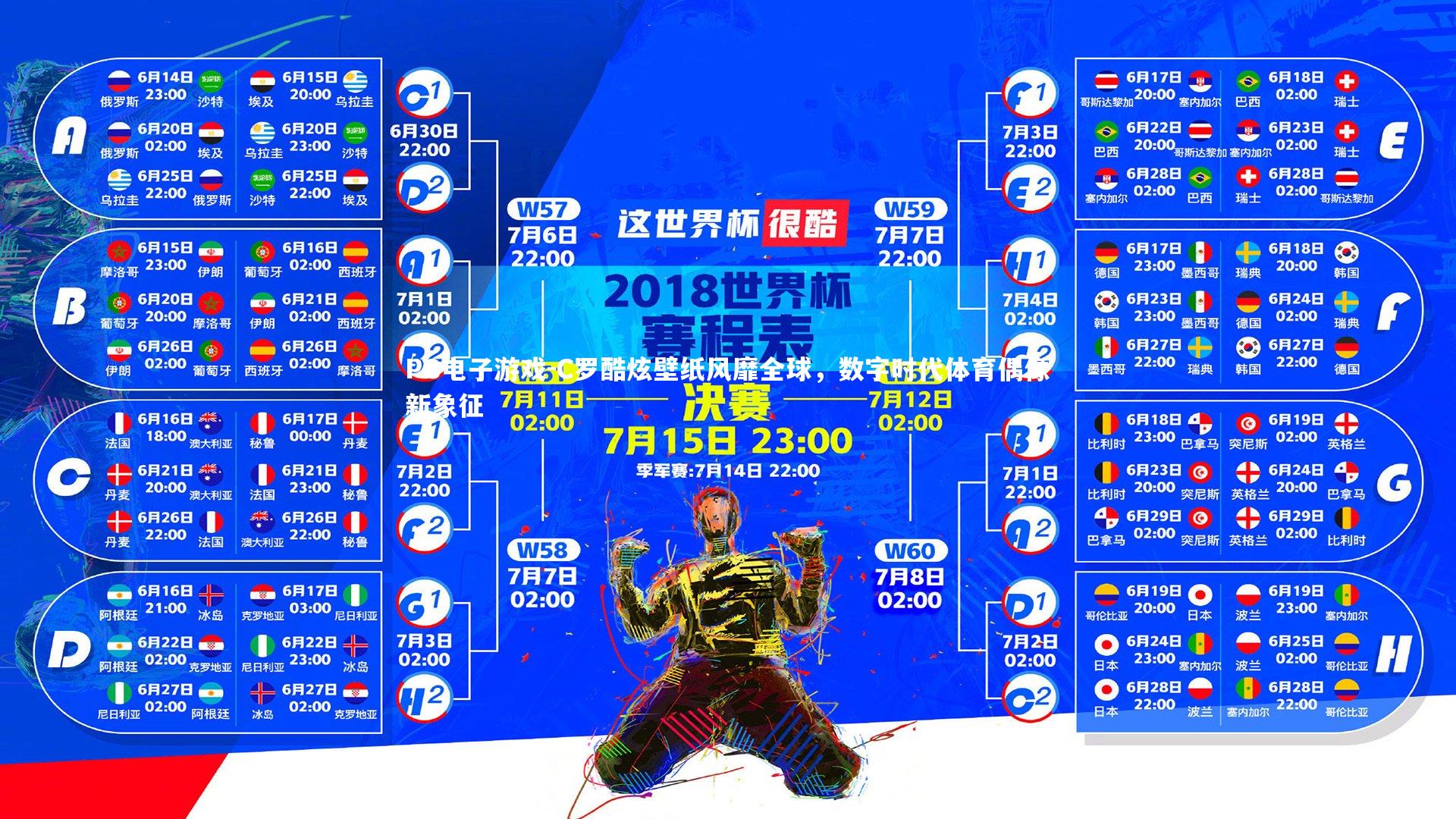 C罗酷炫壁纸风靡全球,数字时代体育偶像新象征